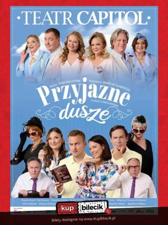 BIelany Wrocławskie Wydarzenie Spektakl Zapraszamy na pełną najlepszego humoru, romantyczno - spirytystyczną komedię pt. "Przyjazne dusze"