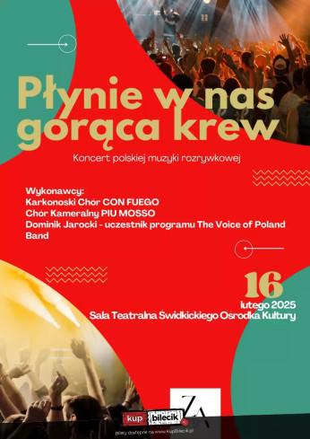 Dzierżoniów Wydarzenie Koncert Płynie w nas gorąca krew